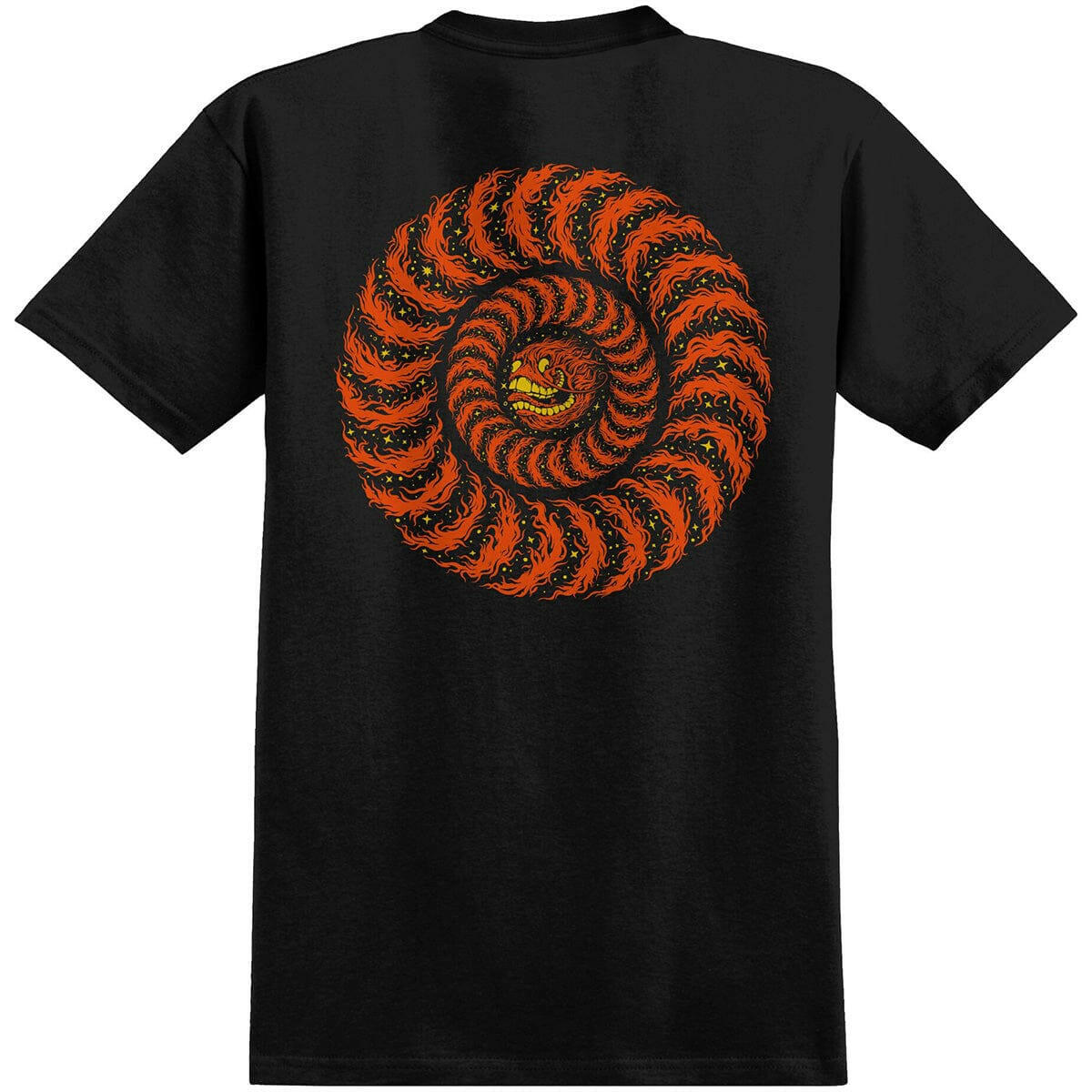 Spitfire - Furry Classic Zip Tee Black.