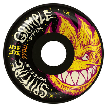 Spitfire - F4 Grimple Head Lock In Full 55MM 99A Skateboard Wheels.