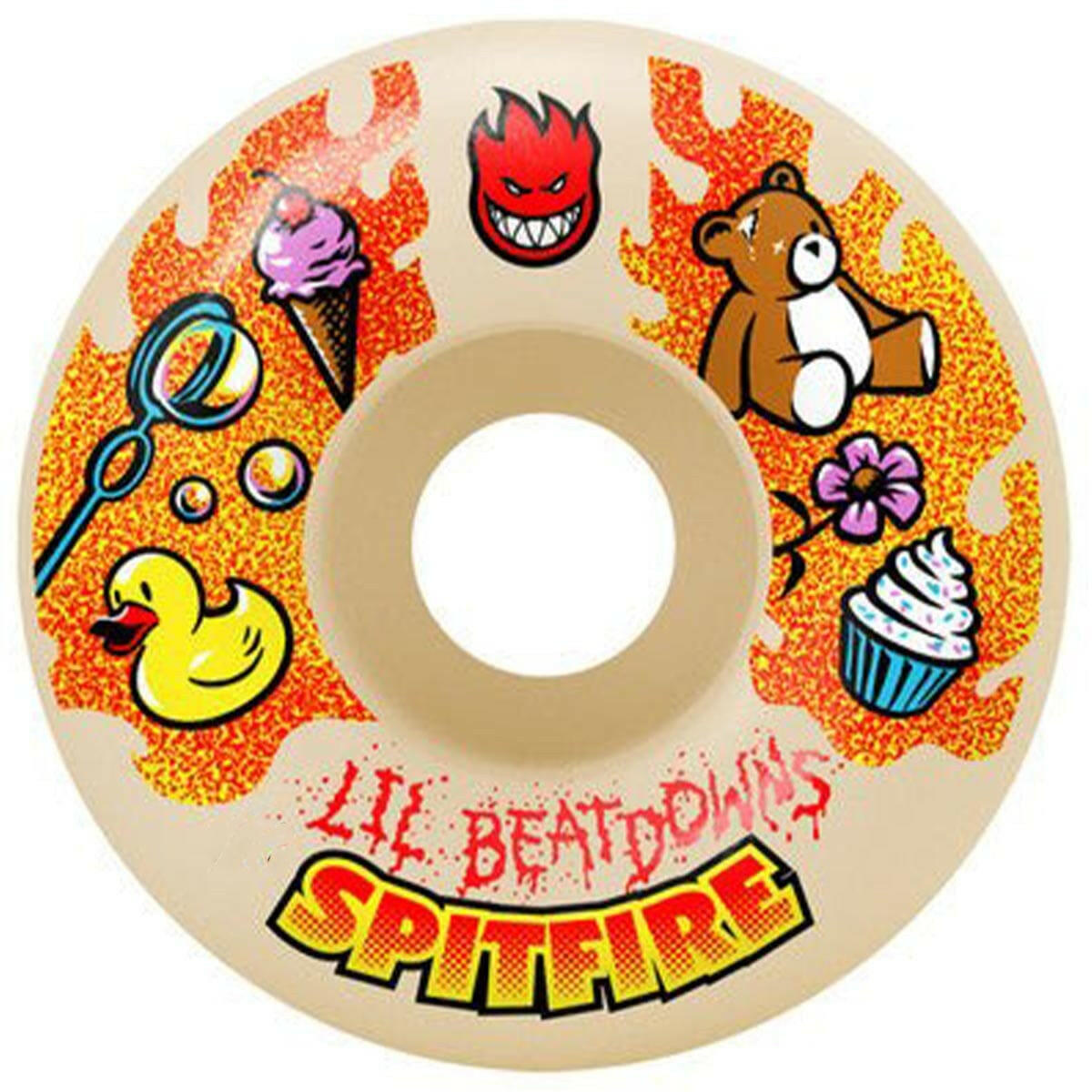 Spitfire - F4 Lil Beatdowns Classic 48MM 99A Skateboard Wheels.