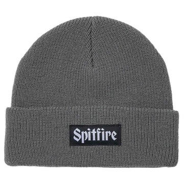 Spitfire Molotov Script Cuff Beanie Charcoal