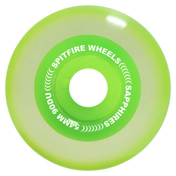 Spitfire - Neon Sapphires 54MM 90D Skateboard Wheels.