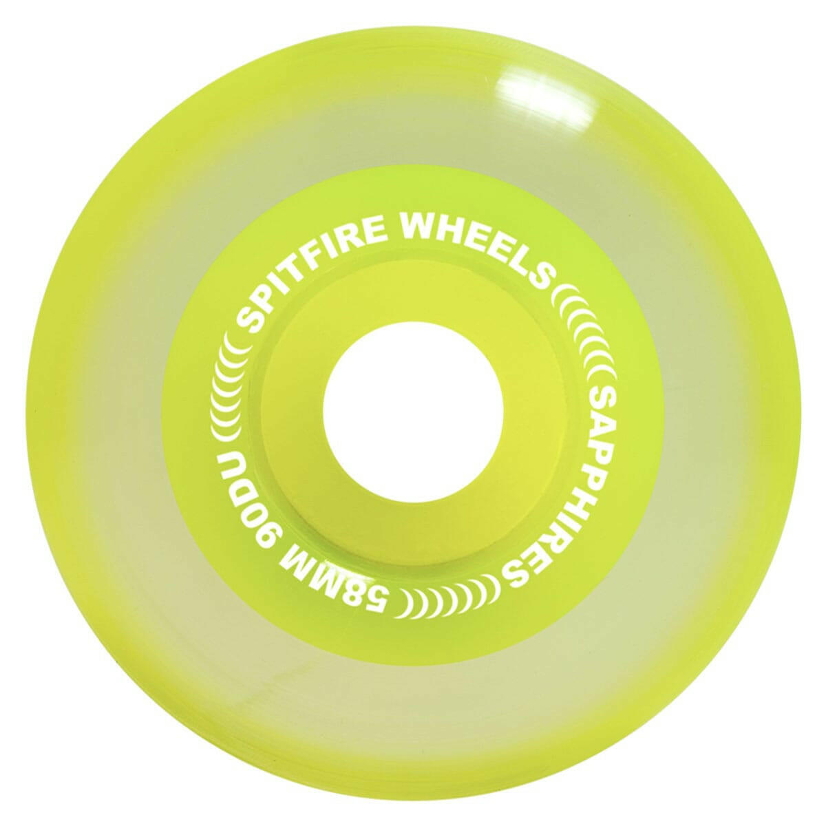 Spitfire - Neon Sapphires 58MM 90D Skateboard Wheels.