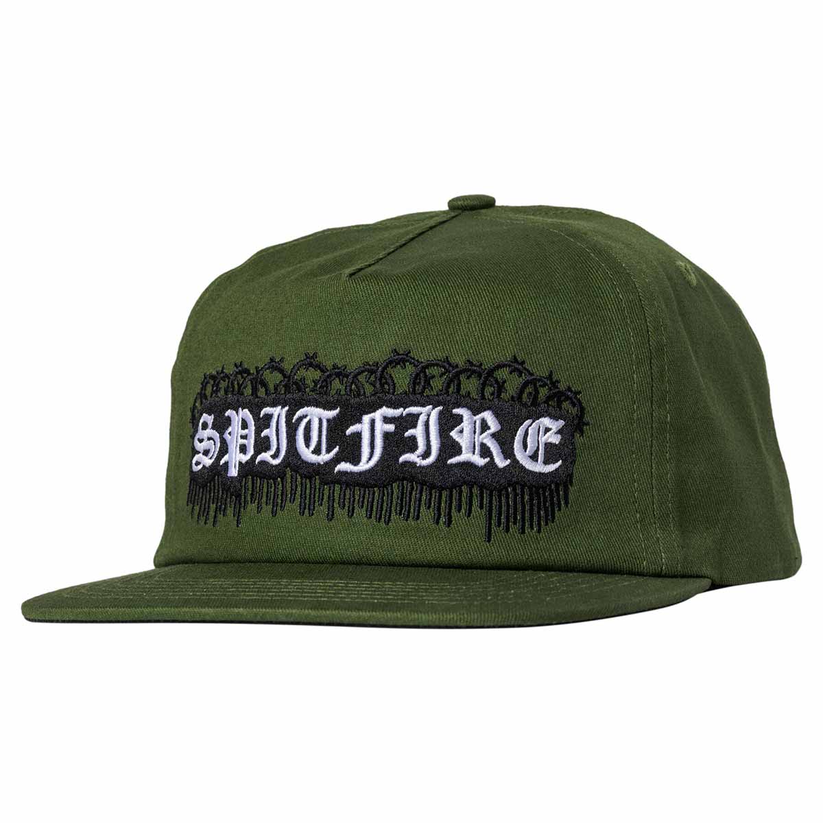 Spitfire Old E Barbed Snapback Olive