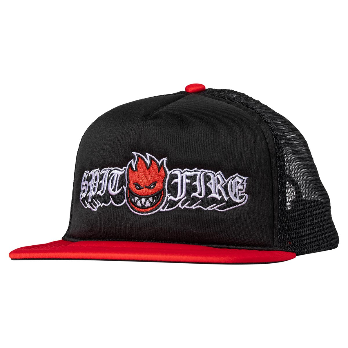 Spitfire Old E Drop Bighead Snapback Black/Red Front