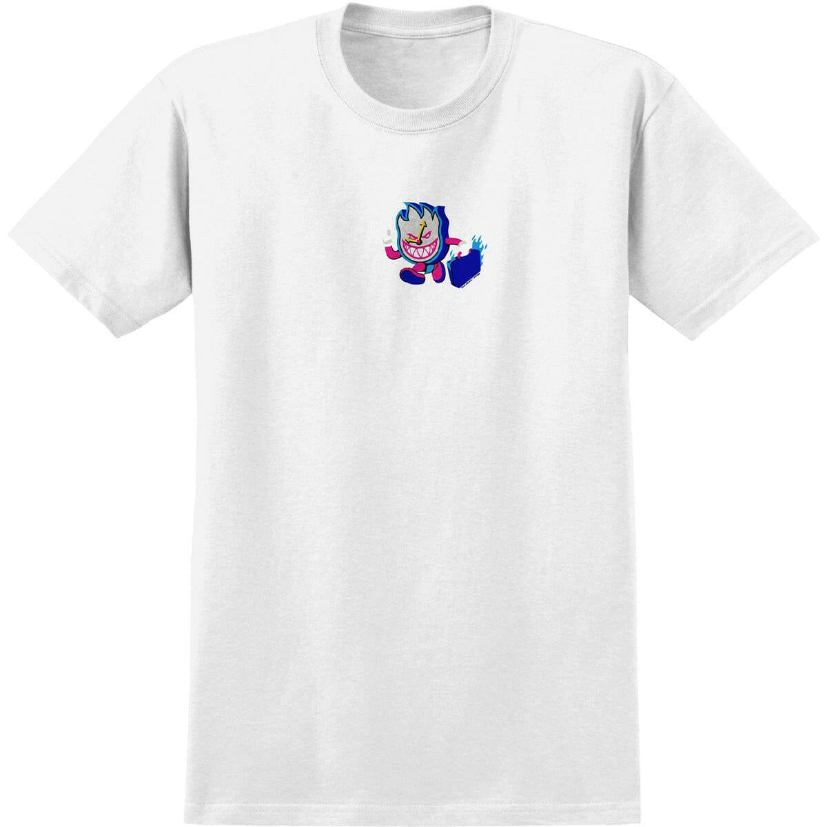 Spitfire - Sci-Fi Fantasy Burning Time Tee White.