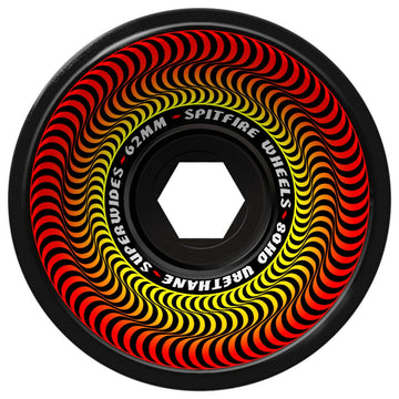 Spitfire - Superwides 62MM 80HD Skateboard Wheels.
