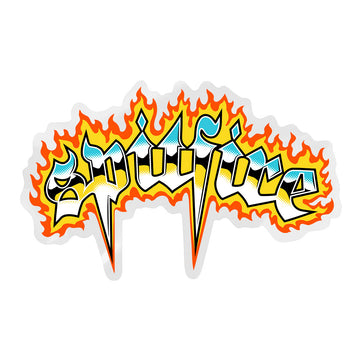 Spitfire Venom Chrome 7" Sticker