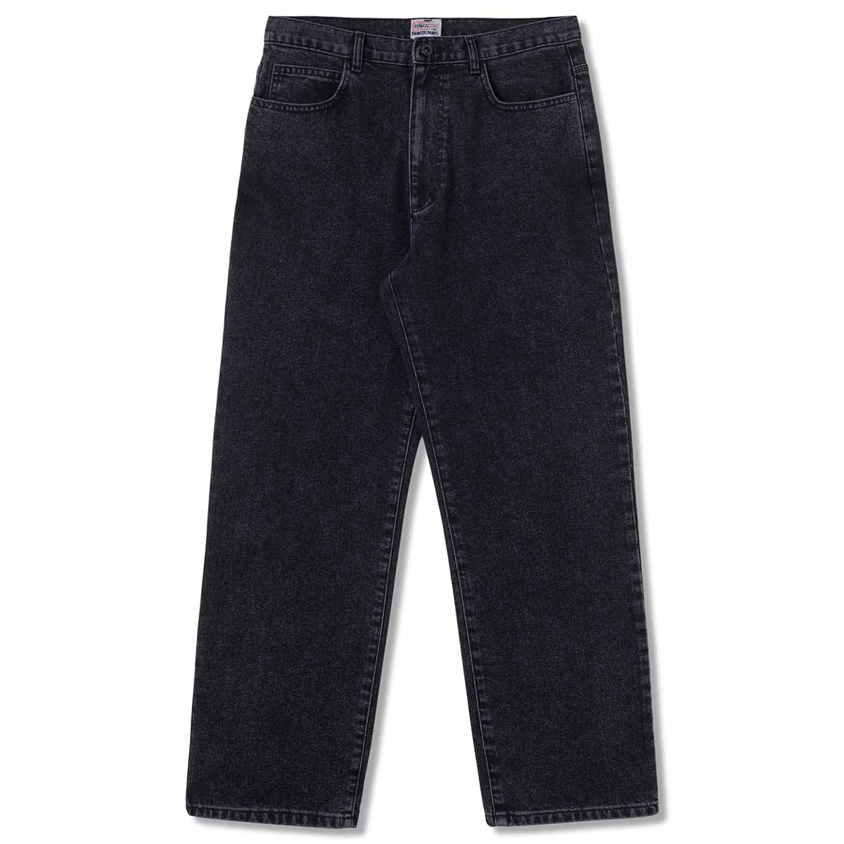 Stan Ray Standard 5 Pants Black Stone Denim Front
