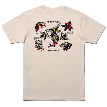 Stance - Bert Krak Flash Tee Canvas.