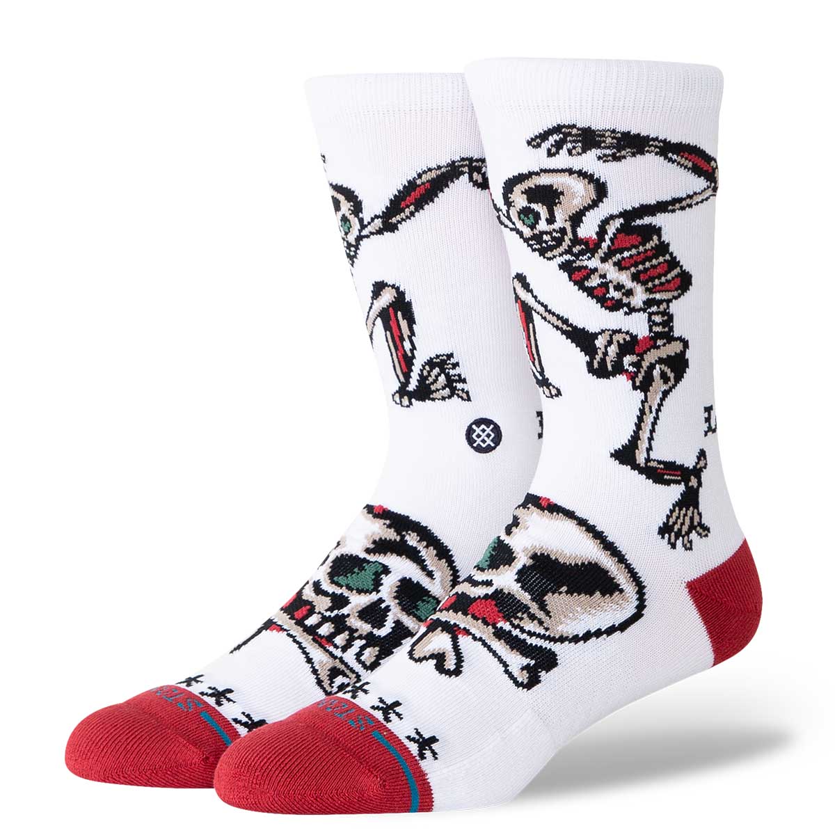 Stance Bert Krak Skeleton Socks