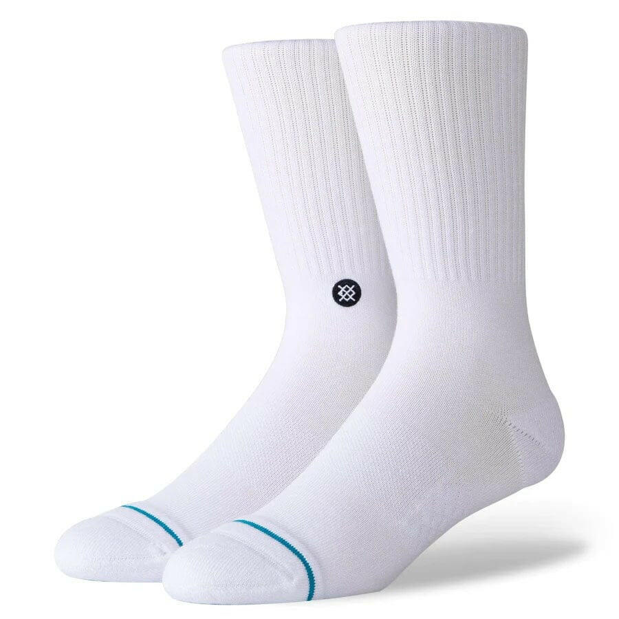 Stance Icon Socks White.