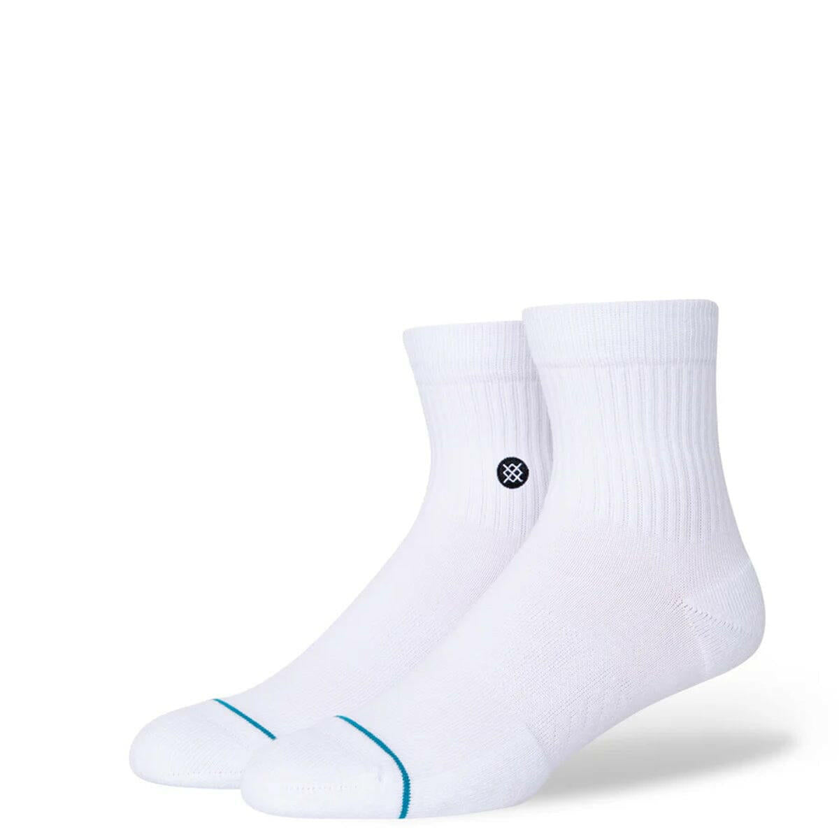 Stance - Icon Quarter 3 Pack Socks White.