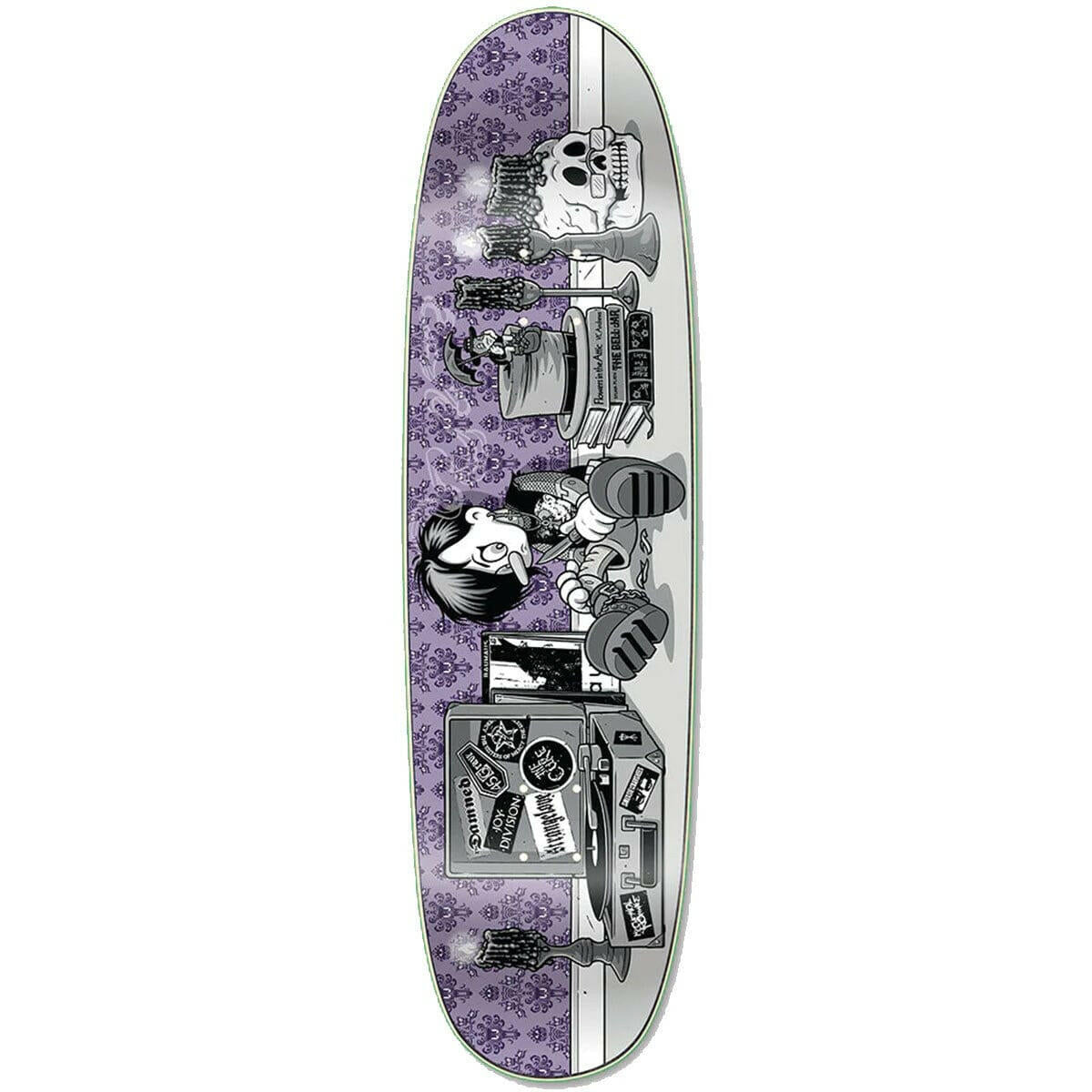StrangeLove - Goth Puppet Glow 8.875 Skateboard Deck.
