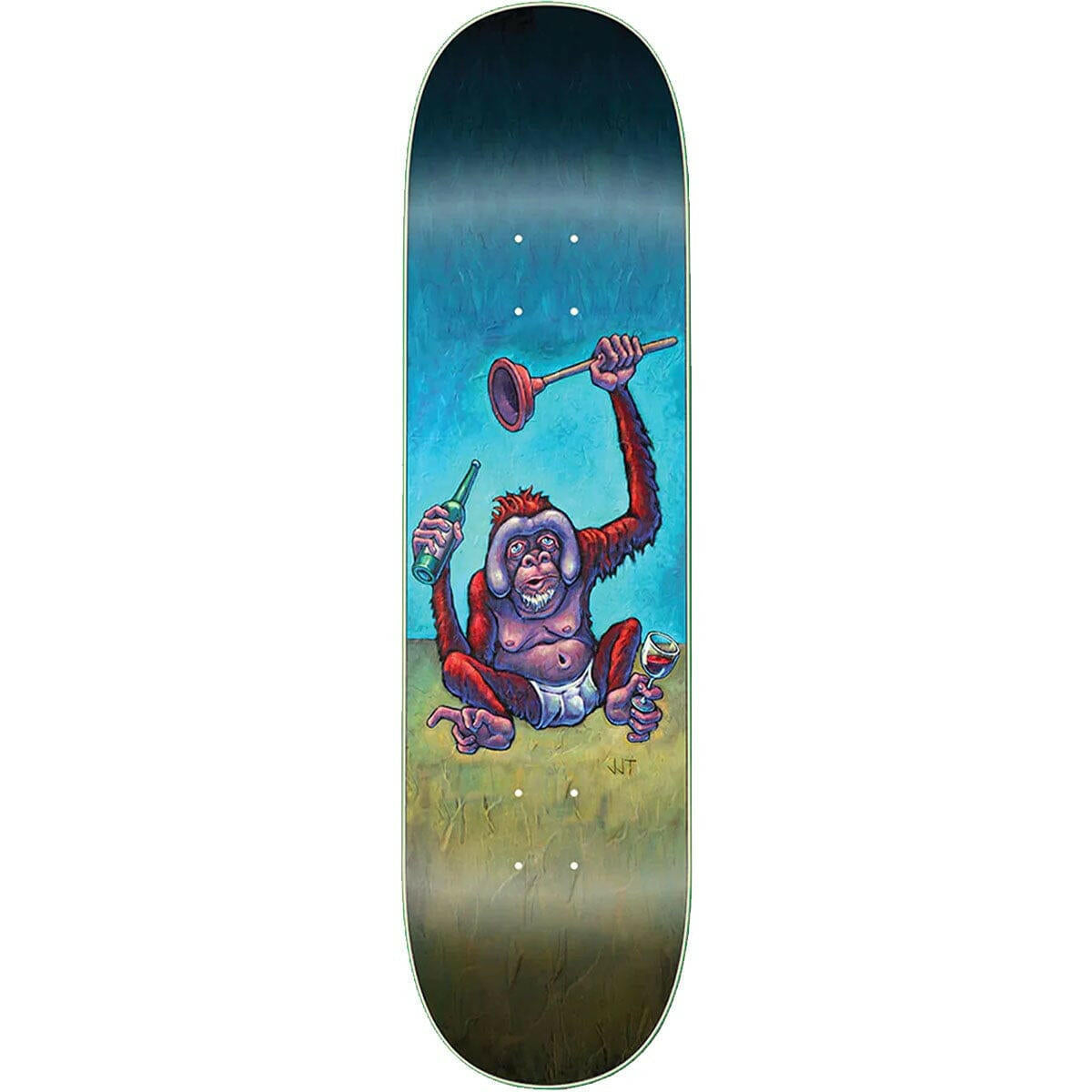 StrangeLove - Orangutan 8.5 Skateboard Deck.