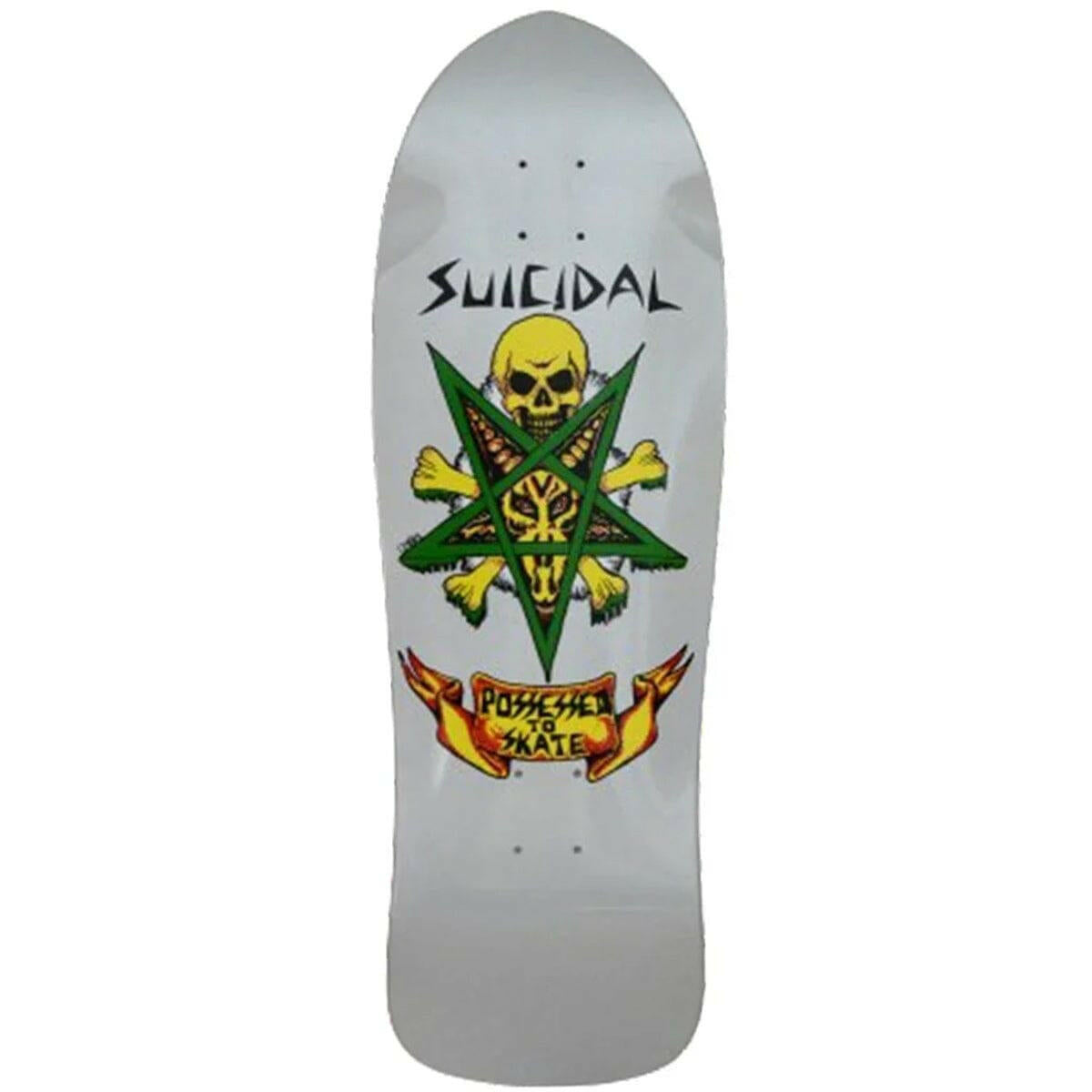 Suicidal Skates - Skates Possessed to Skate 80s 10.125 Reissue Skateboard Deck.
