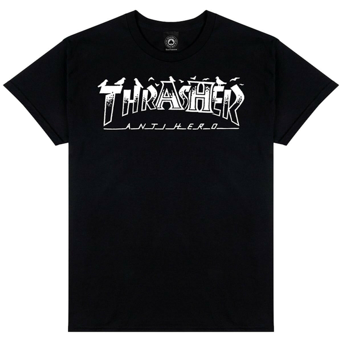 Thrasher - Anti Hero Mag Pigeon Mag Tee Black.