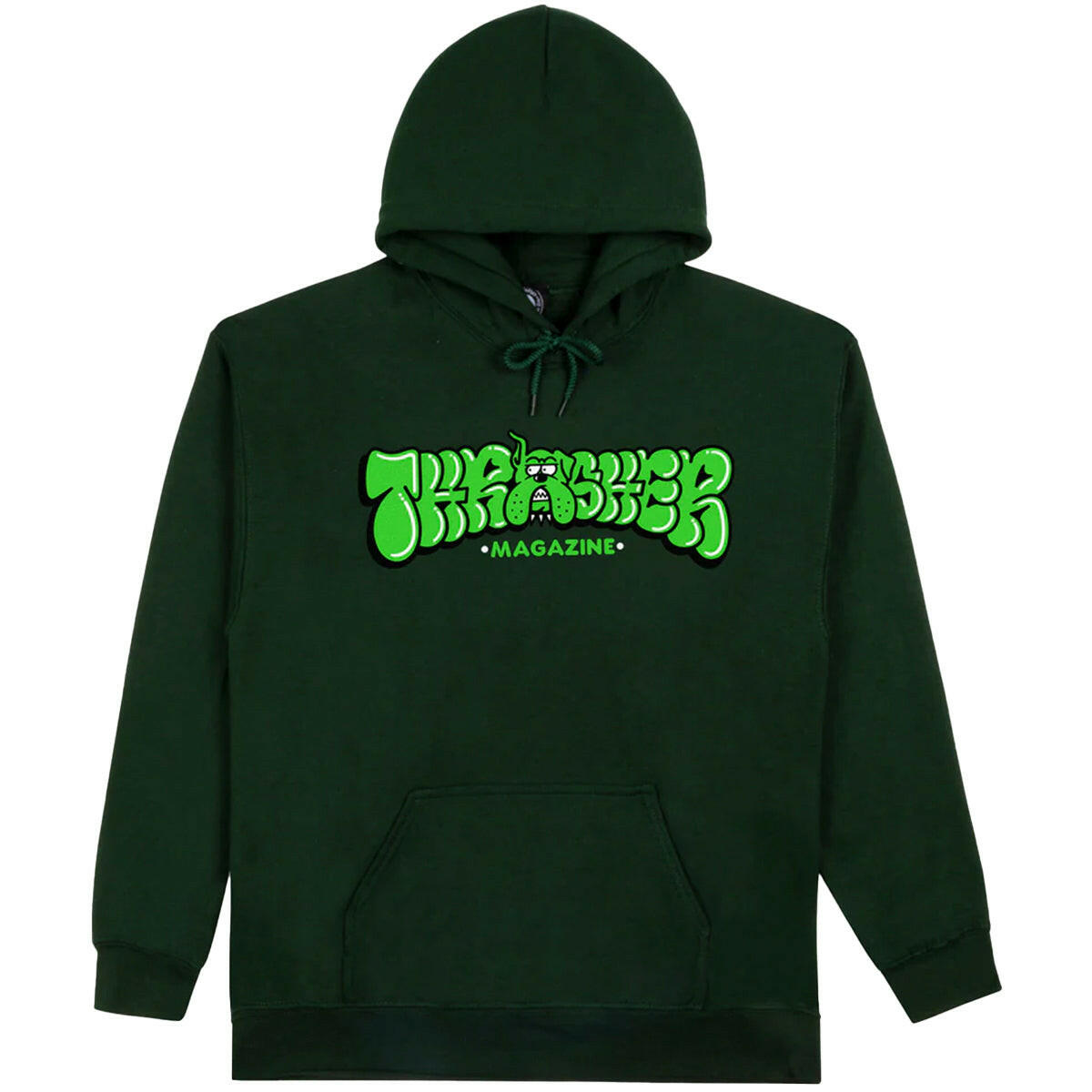 Thrasher - Bully Hoodie Forest Green.