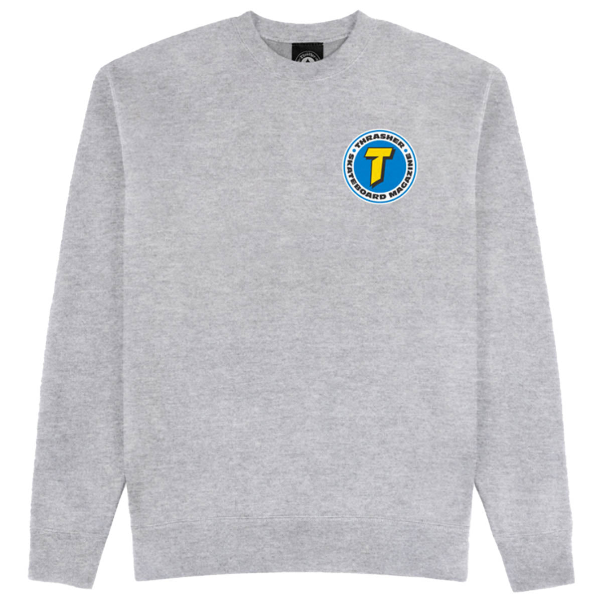 Thrasher - Number 1 Redux Crew Ash Grey Front