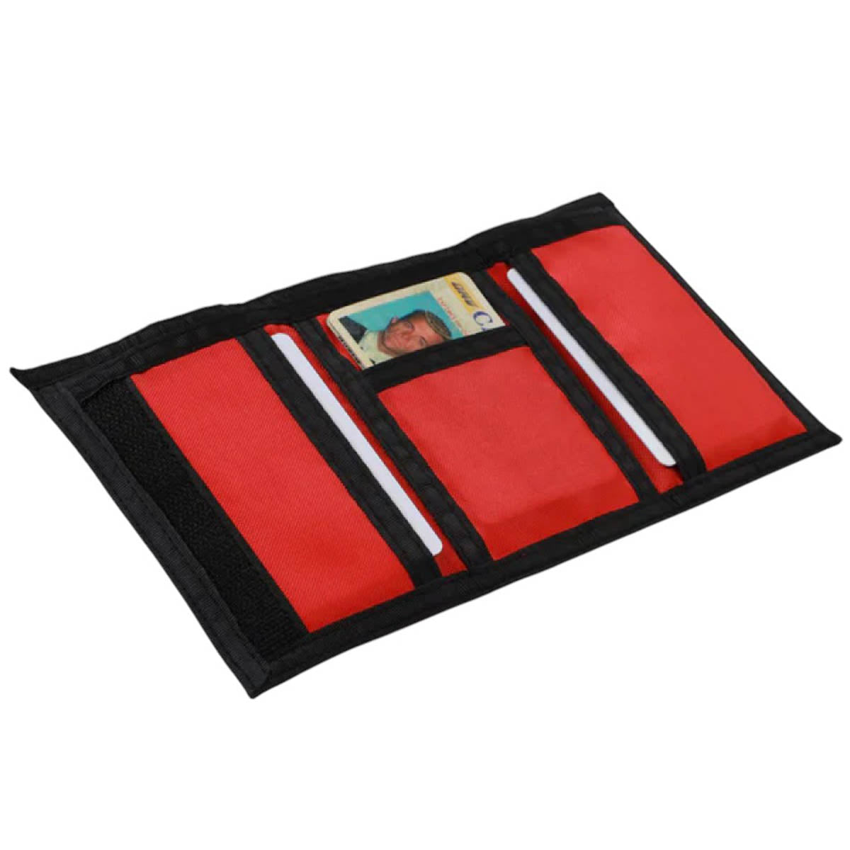 Thrasher Skate Mag Velro Wallet Red Inside