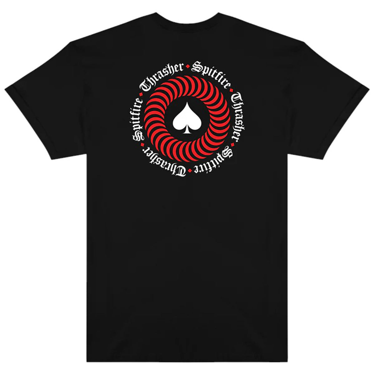 Thrasher Spitfire The End Oath Tee Black Back