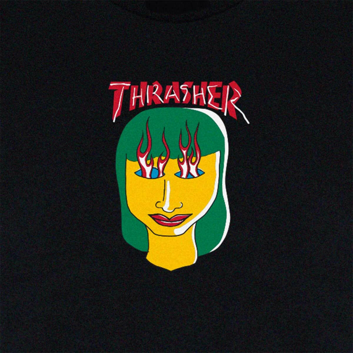 Thrasher - Talk Shit Tee Black.