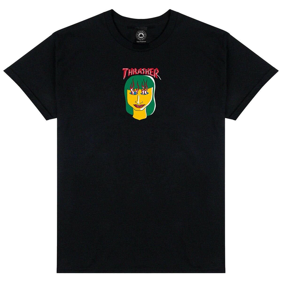 Thrasher - Talk Shit Tee Black.