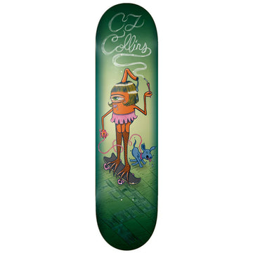 Toy Machine CJ Collins Sect Girl 8.5 Skateboard Deck