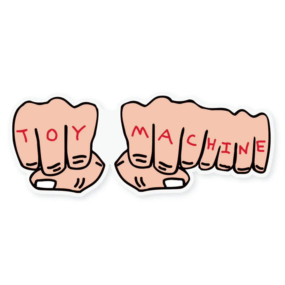 Toy Machine Fists 6" Sticker