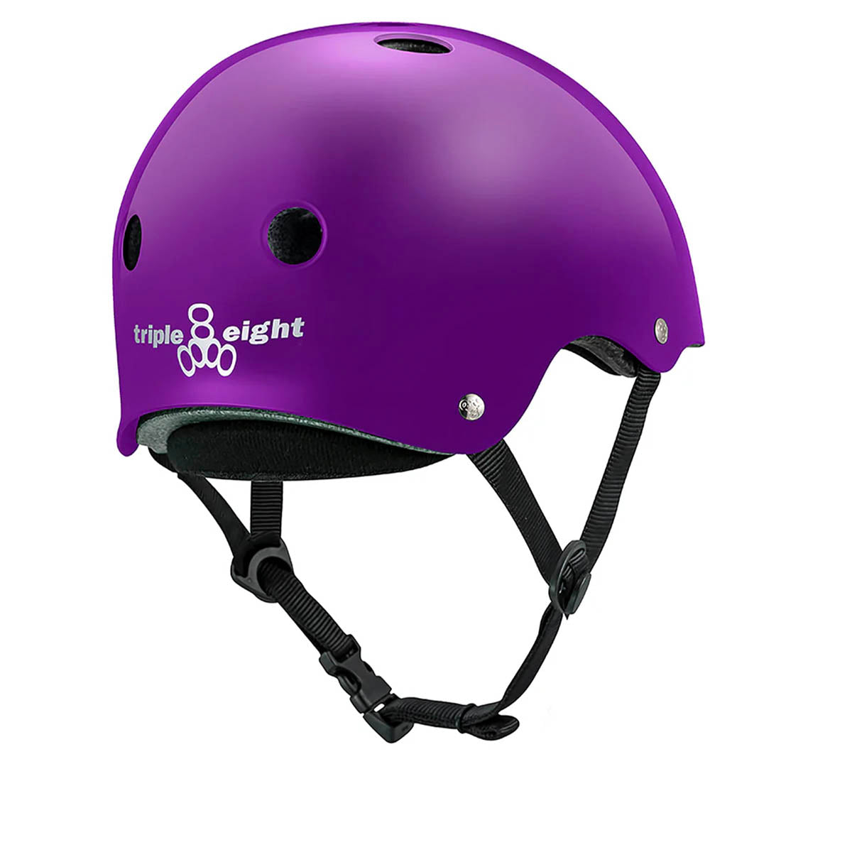 Triple 8 - Deep Cover Helmet Purple Gloss.