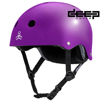 Triple 8 - Deep Cover Helmet Purple Gloss.