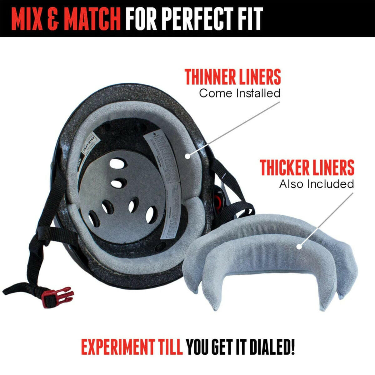 Triple 8 - Certified Sweatsaver Helmet Skate Like A Girl.