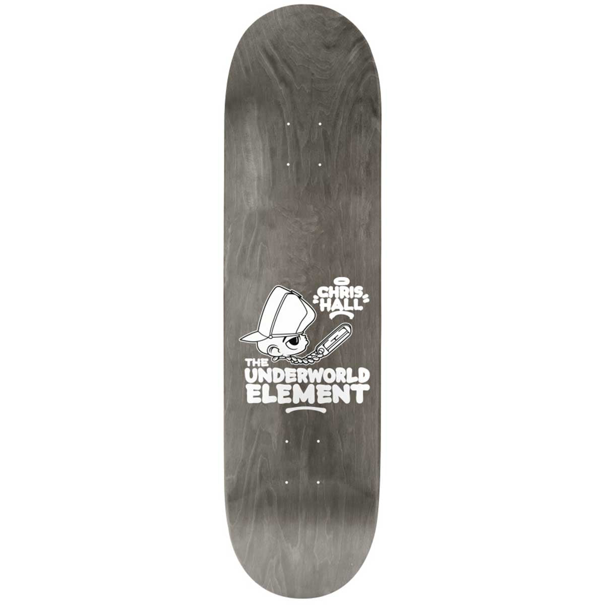 Underworld Element Chris Hall B-Boy 8.5 Skateboard Deck Top