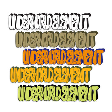 Underworld Element - Graffiti 6.5" Sticker