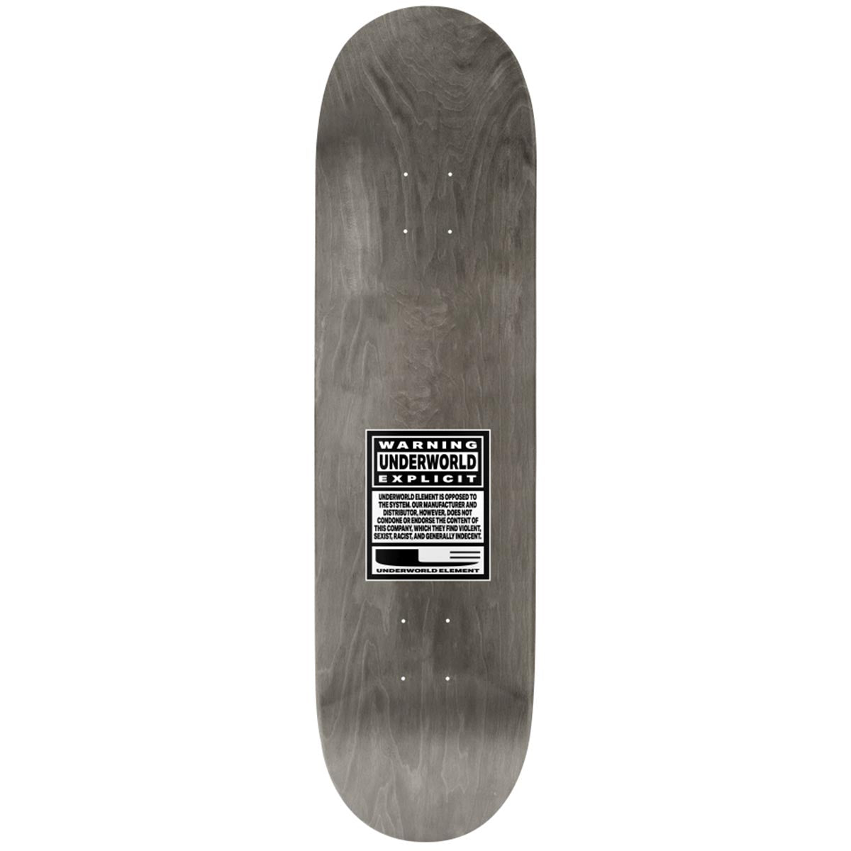 Underworld Element OG Logo 8.5 Skateboard Deck Top
