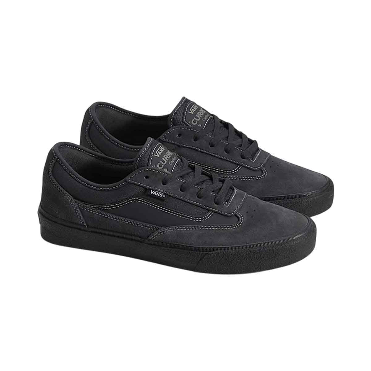 Vans Skate Curren Caples Shoes Charcoal/Black Front