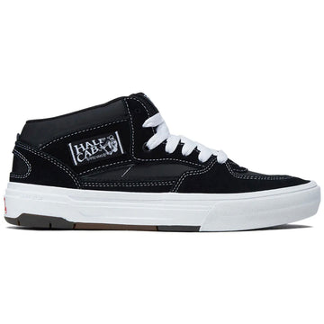 Vans Skate Half Cab Wafflecup Shoes Black/White