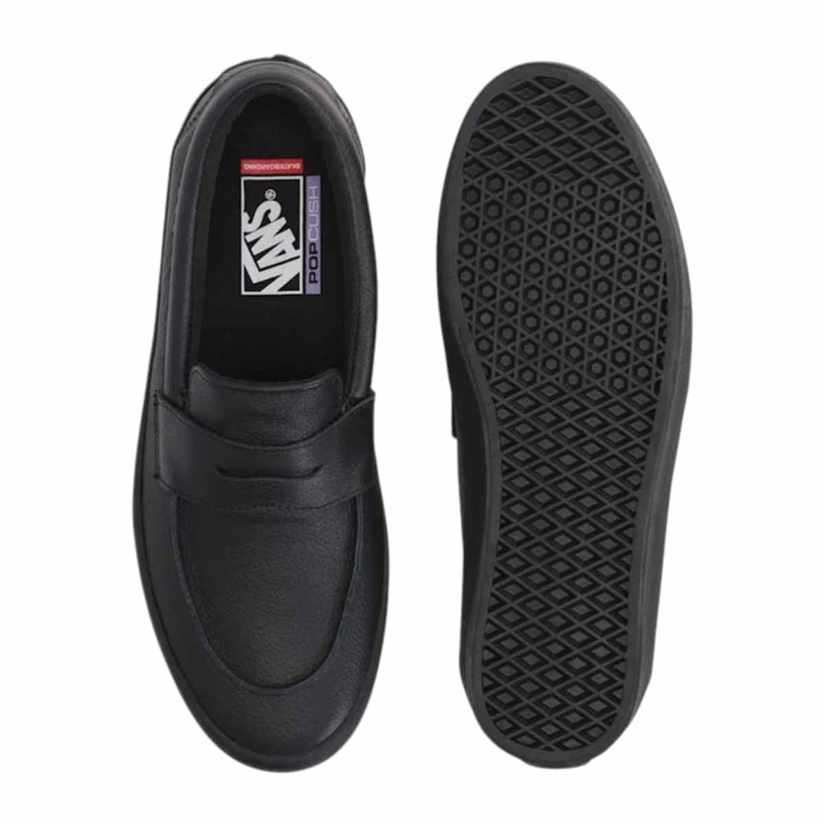 Vans Skate Loafer Black/Black Top Sole