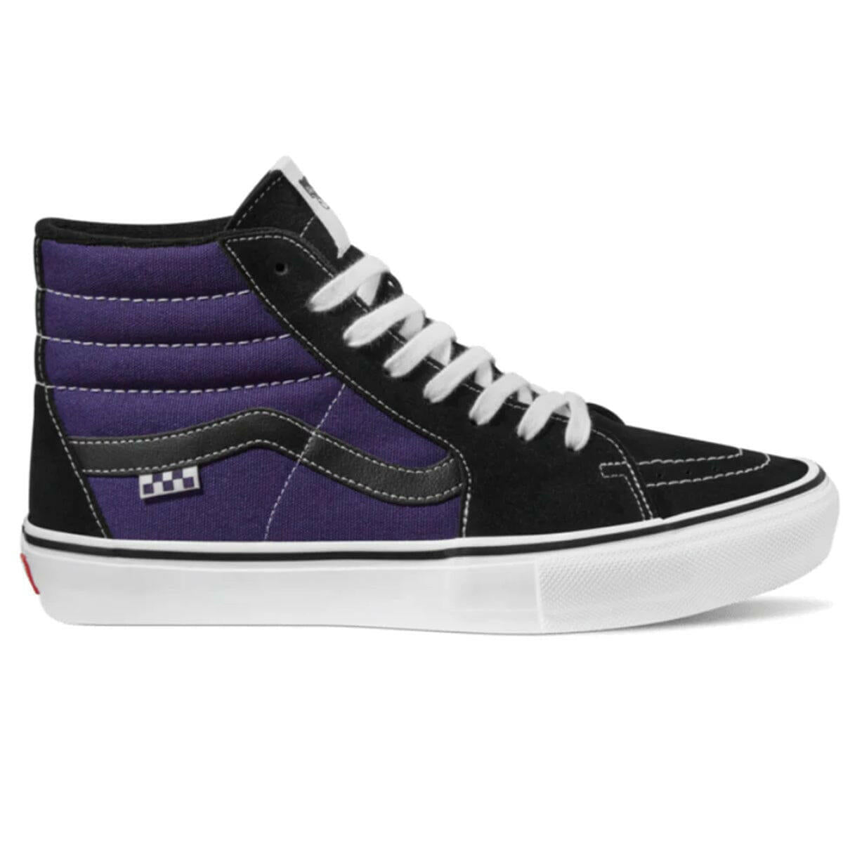 Vans - Skate Sk8 Hi Shoes Purple/Black.