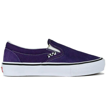 Vans - Skate Slip On Shoes Purple/Black.