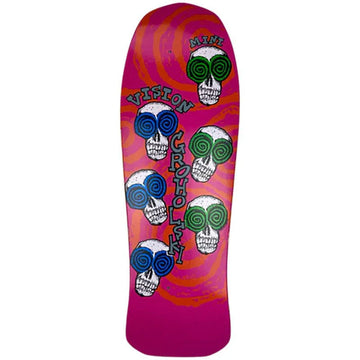 Vision - Tom Groholski Skeleton Mini LTD Love 9.75 Reissue Skateboard Deck.
