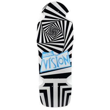 Vision - Original White/Black 10.0 Reissue Skateboard Deck.