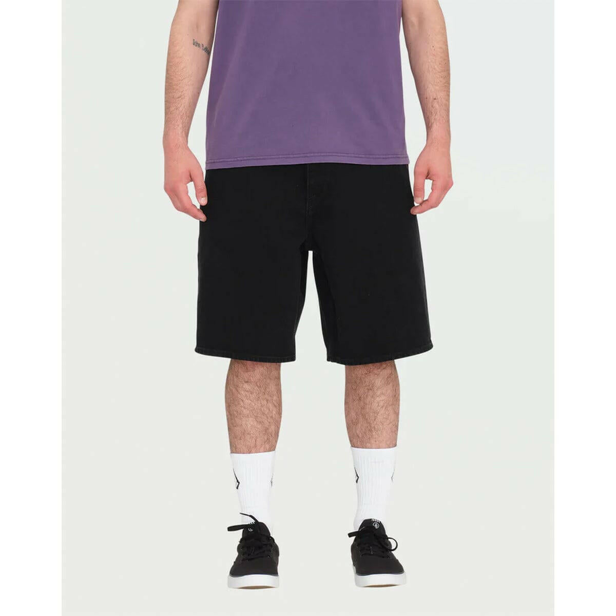 Volcom - Billow Denim Shorts Black.