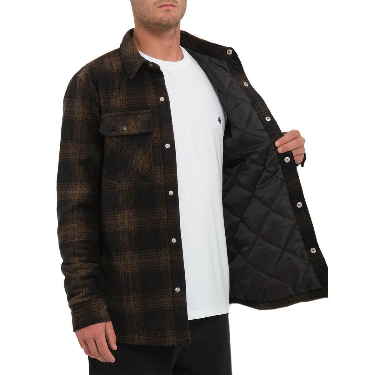 Volcom - Bowered Fleece L/S Jacket Bison.