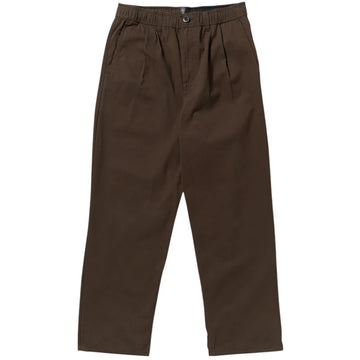 Volcom - Chillow Pleat Elastic Waist Pant Cacao.