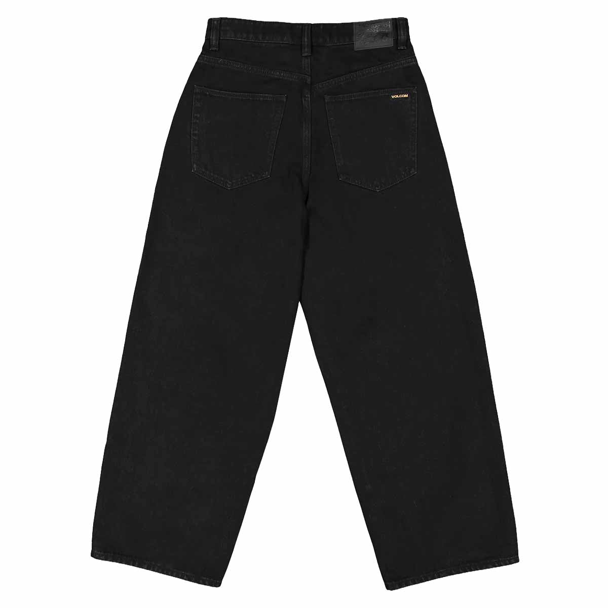 Volcom Chillow Denim Youth Jeans Black Back