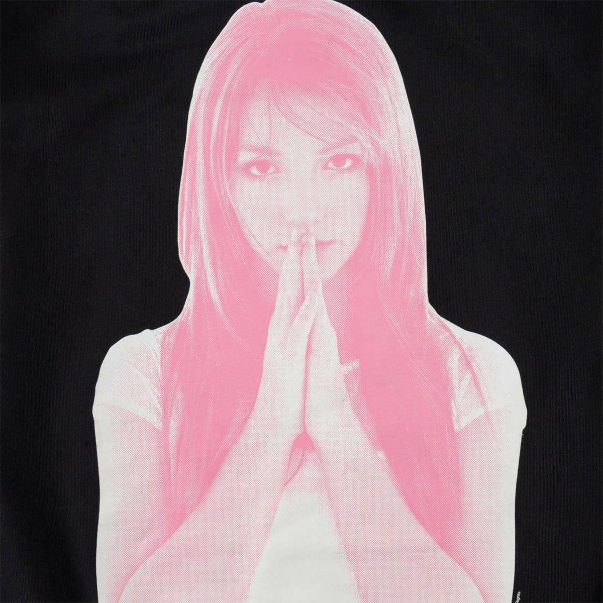 Welcome - Britney Spears Believe Pigment-Dyed Hoodie Black.