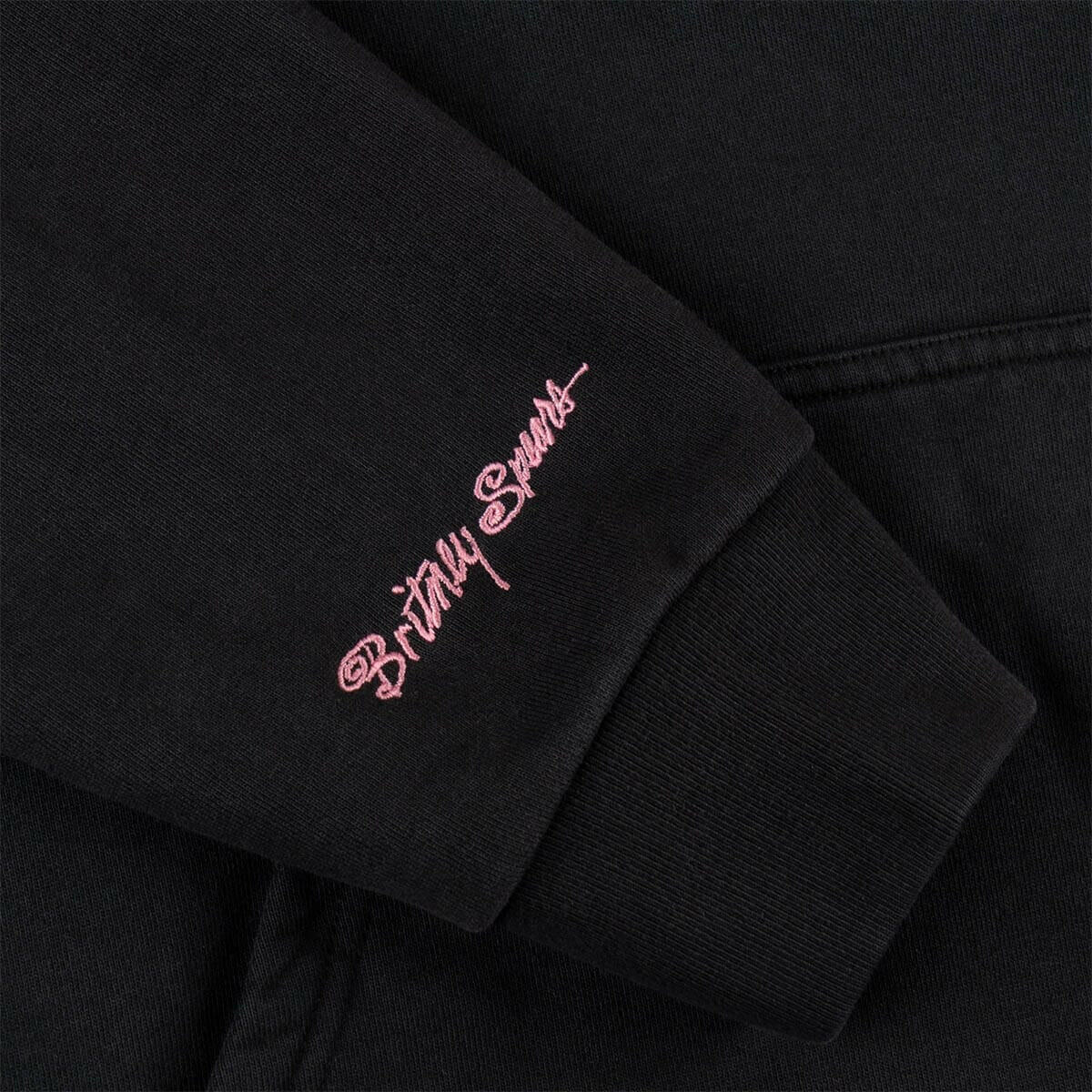 Welcome - Britney Spears Believe Pigment-Dyed Hoodie Black.