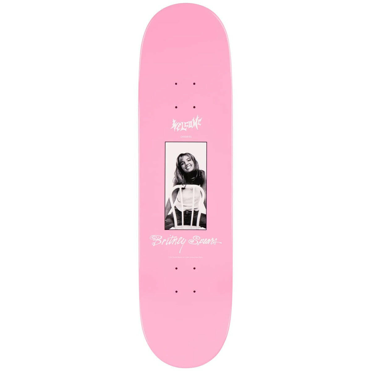 Welcome - Britney Spears Baby One More Time 8.25 Skateboard Deck.