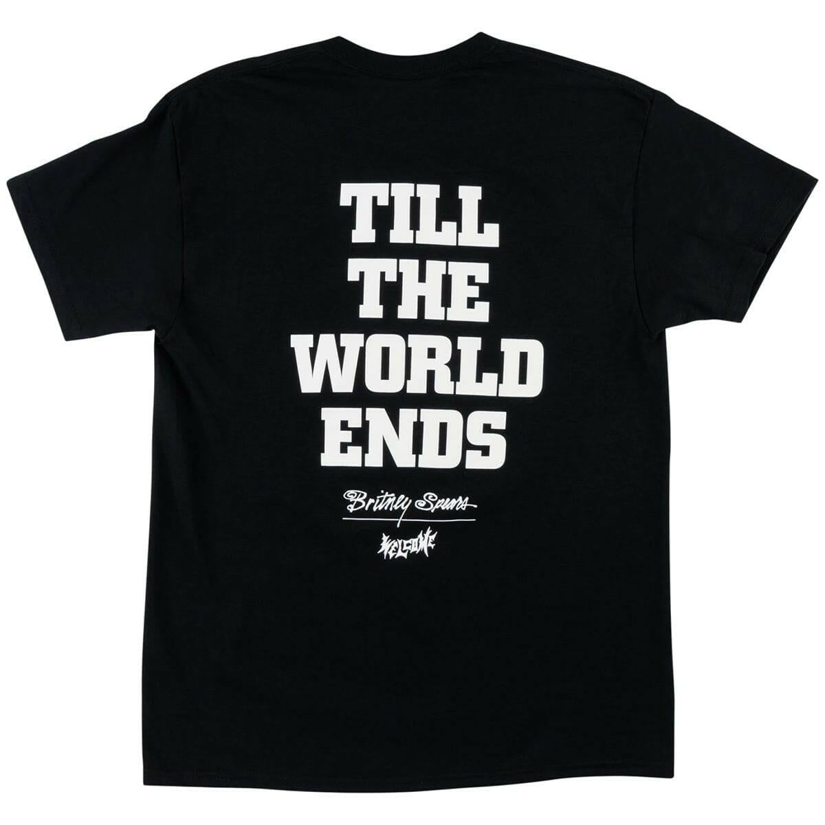 Welcome - Britney Spears Til The World Ends Tee Black.
