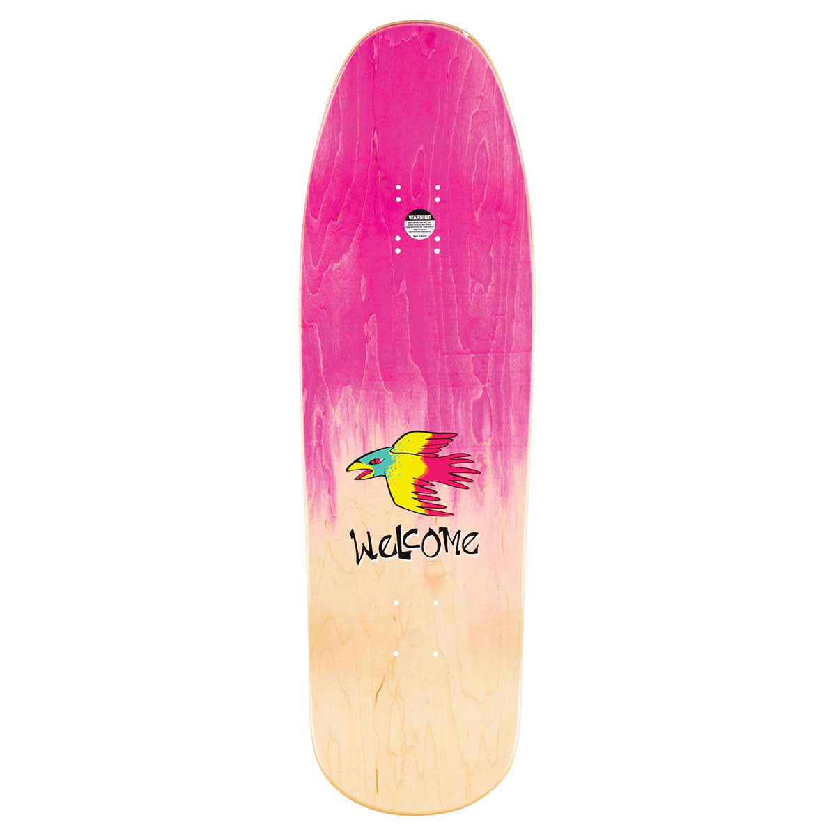 Welcome Chris Miller Animal Kingdom on Gaia 9.6 Skateboard Deck Top